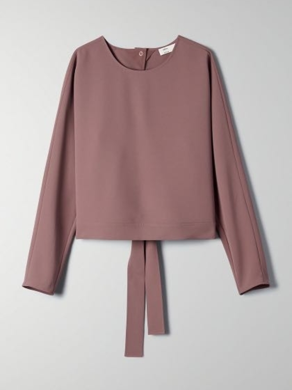 Aritzia Babaton Laon Blouse In Caban Size XS